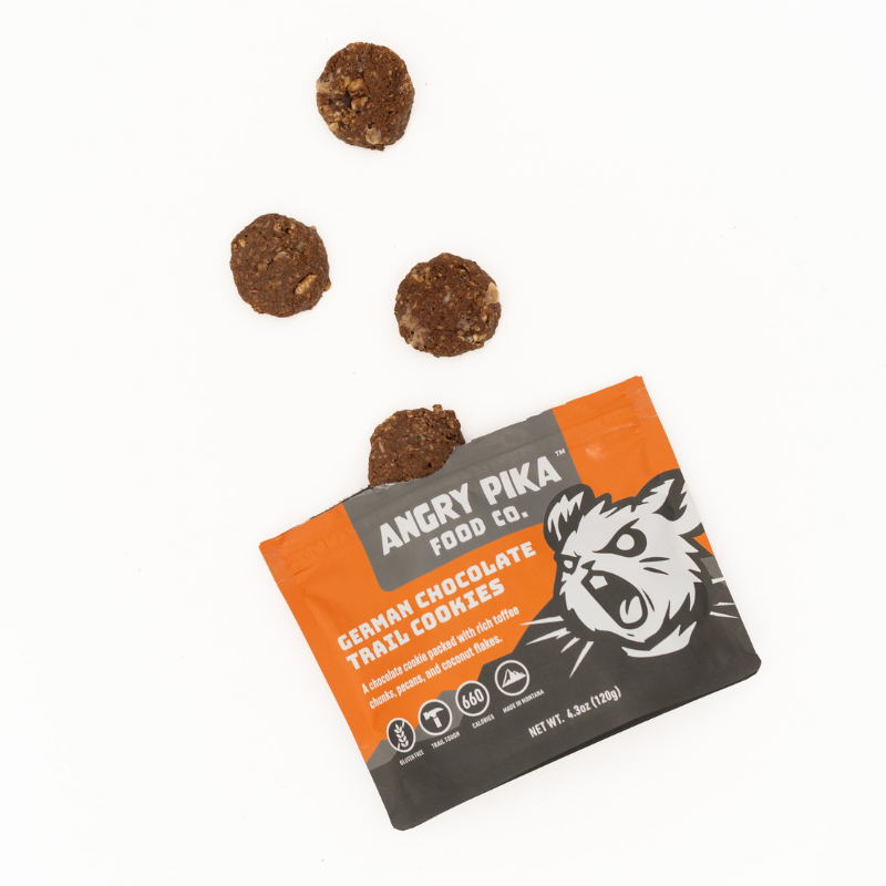 Angry Pika German Chocolate Trail Cookies