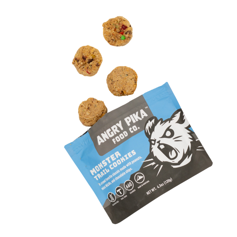 Angry Pika Monster Trail Cookies