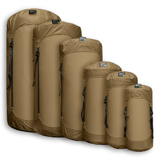 Peax Compression Sack tan collection