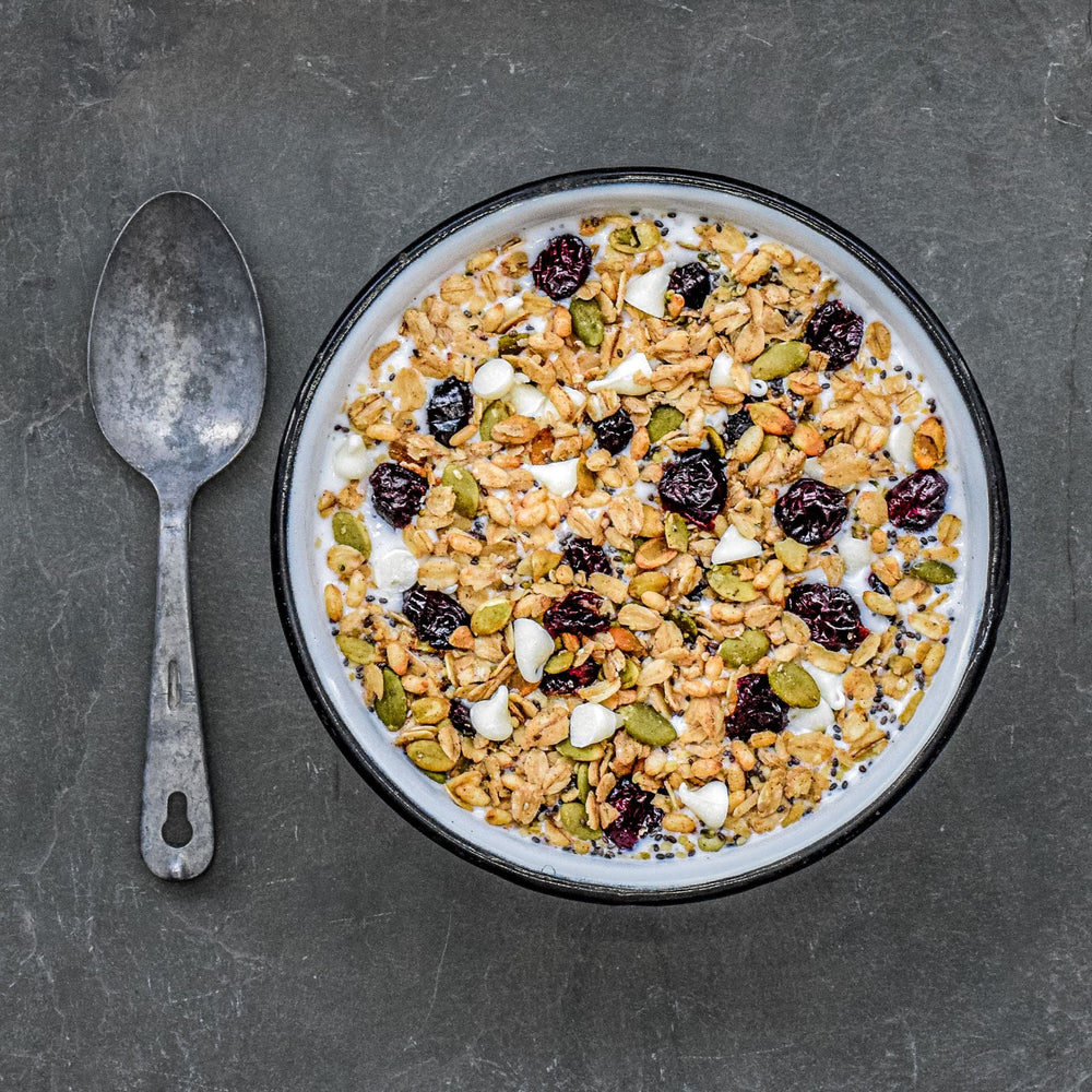 Angry Pika Cranberry White Chocolate Granola Breakfast (nut-free)