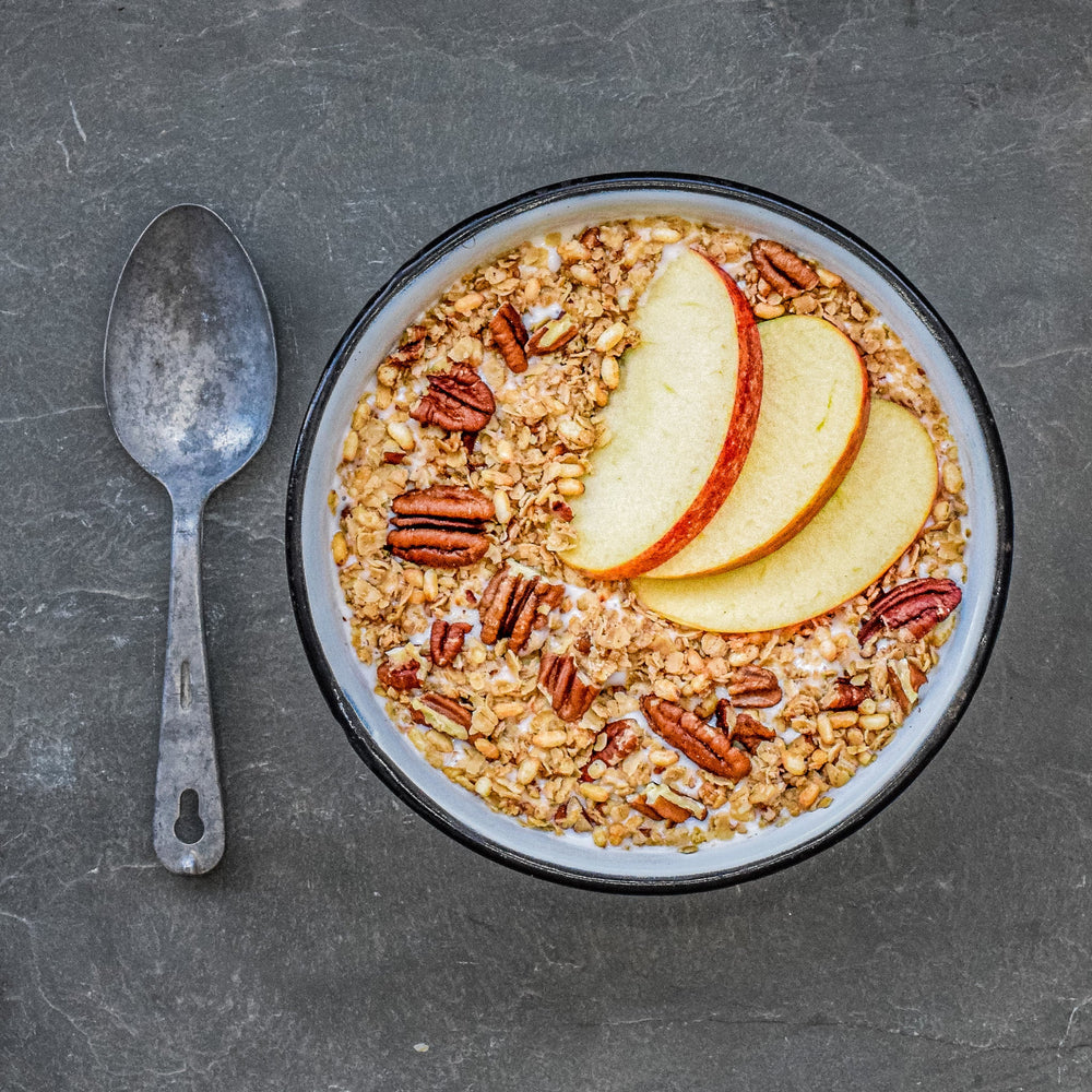 Angry Pika Caramel Apple Granola Breakfast