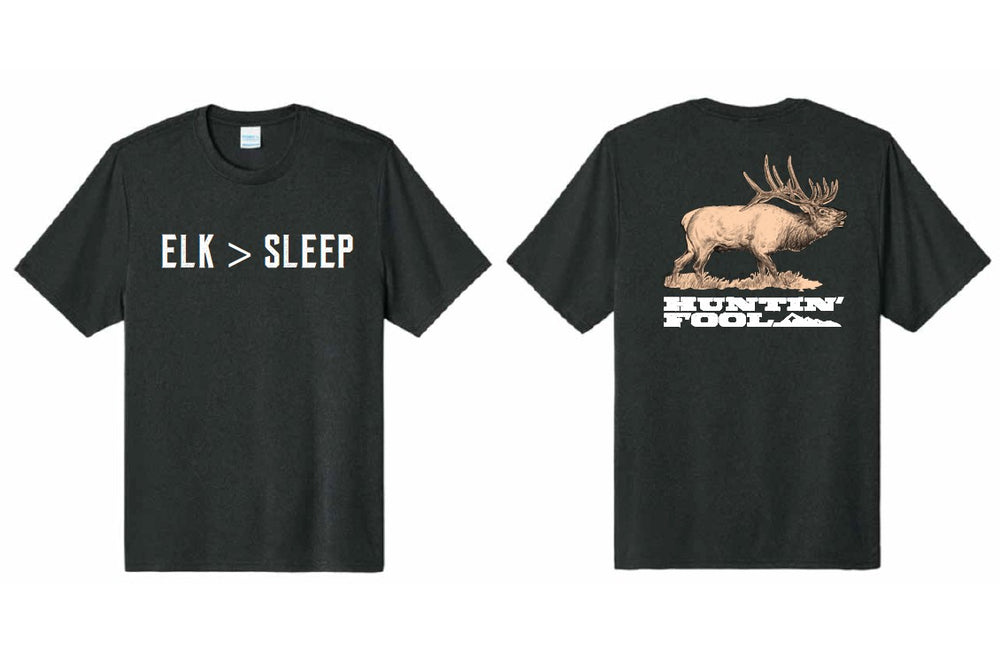 Huntin' Fool Elk Greater Than T-Shirt