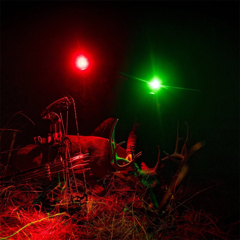 PEAX Backcountry Duo Headlamp red green