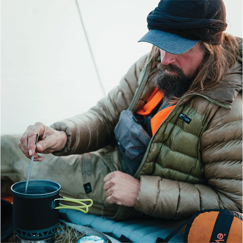PEAX Backcountry Ti Spoon in field