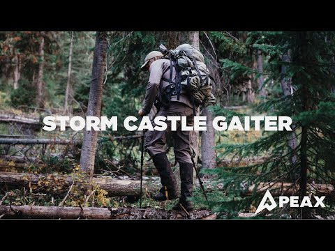 PEAX Storm Castle Gaiter over video